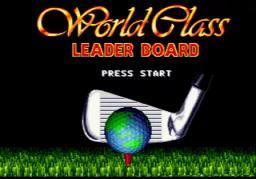 World Class Leaderboard Golf online game screenshot 1
