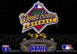 World Series Baseball '95 online game screenshot 1