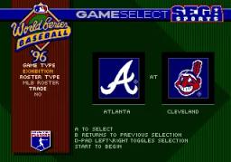 World Series Baseball '96 online game screenshot 3