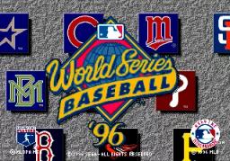 World Series Baseball '96 online game screenshot 1