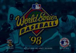World Series Baseball 98 online game screenshot 3