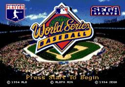 World Series Baseball online game screenshot 1