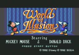 World of Illusion Starring Mickey Mouse and Donald Duck online game screenshot 2