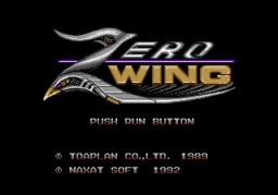 Zero Wing online game screenshot 1