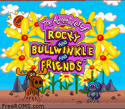 Adventures of Rocky and Bullwinkle and Friends, The online game screenshot 1