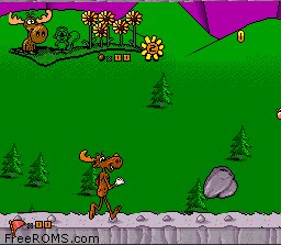 Adventures of Rocky and Bullwinkle and Friends, The online game screenshot 1