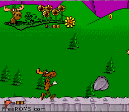 Adventures of Rocky and Bullwinkle and Friends, The online game screenshot 2