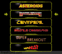 Arcade's Greatest Hits - The Atari Collection 1 game screenshot 2 Arcade's Greatest Hits - The Atari Collection 1 online game screenshot 2