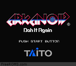 Arkanoid - Doh It Again online game screenshot 1