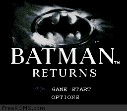 Batman Returns 1993 online game screenshot 1