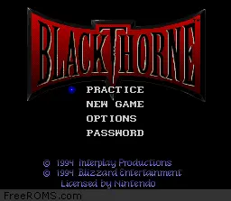 Blackthorne online game screenshot 1
