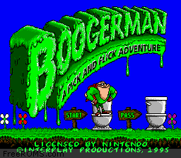 Boogerman - A Pick and Flick Adventure online game screenshot 2