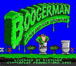 Boogerman - A Pick and Flick Adventure game screenshot 1 Boogerman - A Pick and Flick Adventure online game screenshot 1