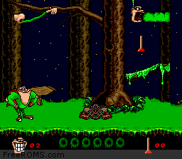 Boogerman - A Pick and Flick Adventure game screenshot 2 Boogerman - A Pick and Flick Adventure online game screenshot 2