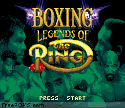 Boxing Legends of the Ring online game screenshot 1