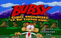 Bubsy in Claws Encounters of the Furred Kind online game screenshot 1