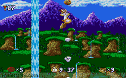 Bubsy in Claws Encounters of the Furred Kind game screenshot 2 Bubsy in Claws Encounters of the Furred Kind online game screenshot 2