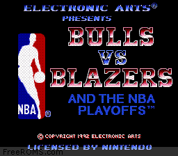 Bulls Vs Blazers and the NBA Playoffs game screenshot 1 Bulls Vs Blazers and the NBA Playoffs online game screenshot 1