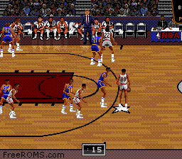 Bulls Vs Blazers and the NBA Playoffs online game screenshot 2