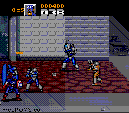 Captain America and The Avengers online game screenshot 1