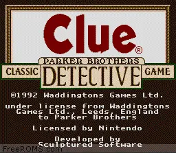 Clue online game screenshot 2