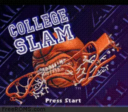 College Slam Basketball online game screenshot 1