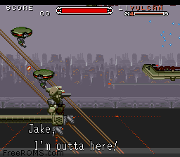 Cybernator online game screenshot 2