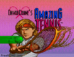 David Crane's Amazing Tennis online game screenshot 1