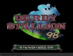 Derby Stallion 98 online game screenshot 2
