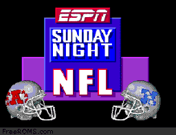 ESPN Sunday Night NFL online game screenshot 1