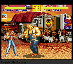 Fatal Fury Special online game screenshot 2