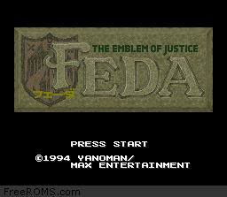 Feda - The Emblem of Justice online game screenshot 2