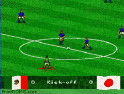 FIFA International Soccer online game screenshot 2