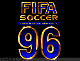 FIFA Soccer 96 online game screenshot 1