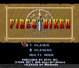 Fire Striker online game screenshot 2