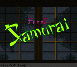 First Samurai online game screenshot 1