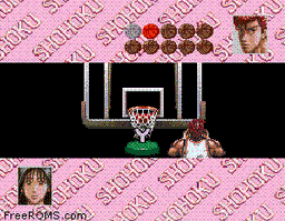 From TV Animation Slam Dunk - Shikyou Gekitotsu!! online game screenshot 2