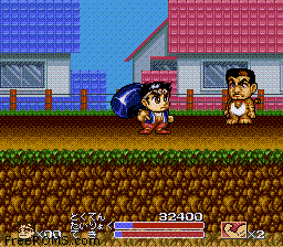 Ganbare Goemon - Boku ga Dancer ni Natta Riyuu - Kirakira Douchuu online game screenshot 2