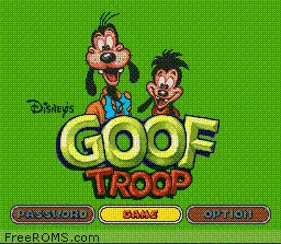 Goof Troop online game screenshot 2