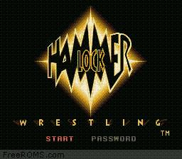 Hammerlock Wrestling online game screenshot 1