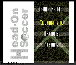 Head-On Soccer online game screenshot 1