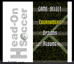 Head-On Soccer game screenshot 1 Head-On Soccer online game screenshot 1