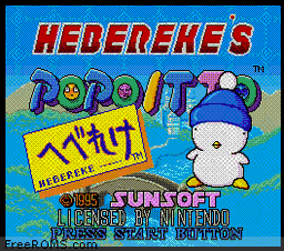 Hebereke's Popoitto online game screenshot 1