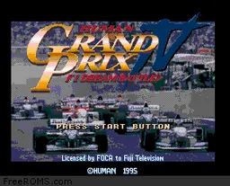Human Grand Prix IV - F1 Dream Battle online game screenshot 1