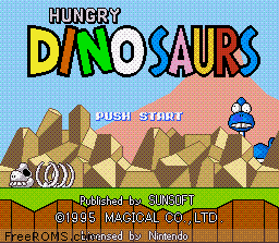 Hungry Dinosaurs online game screenshot 1