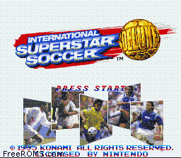 International Superstar Soccer Deluxe game screenshot 1 International Superstar Soccer Deluxe online game screenshot 1