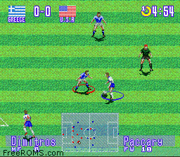 International Superstar Soccer Deluxe online game screenshot 2