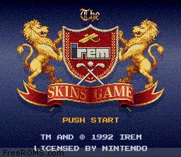 Irem Skins Game, The online game screenshot 1