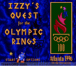 Izzy's Quest for the Olympic Rings online game screenshot 1