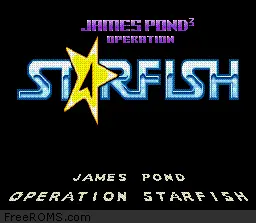 James Pond 3 - Operation Starfish online game screenshot 1